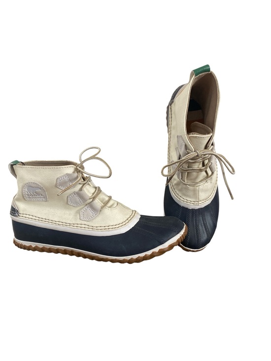 Sorel Shoes - HBC Stripes x Sorel Out ‘N About ankle boots Size 10 BNWT